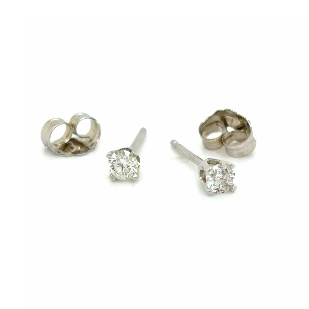 Estate 0.18cttw Diamond Studs