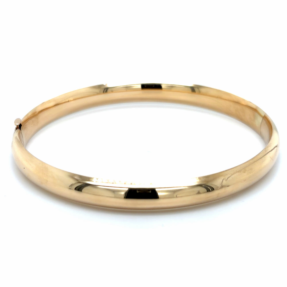 Estate 8" Polished, Hinged Bangle