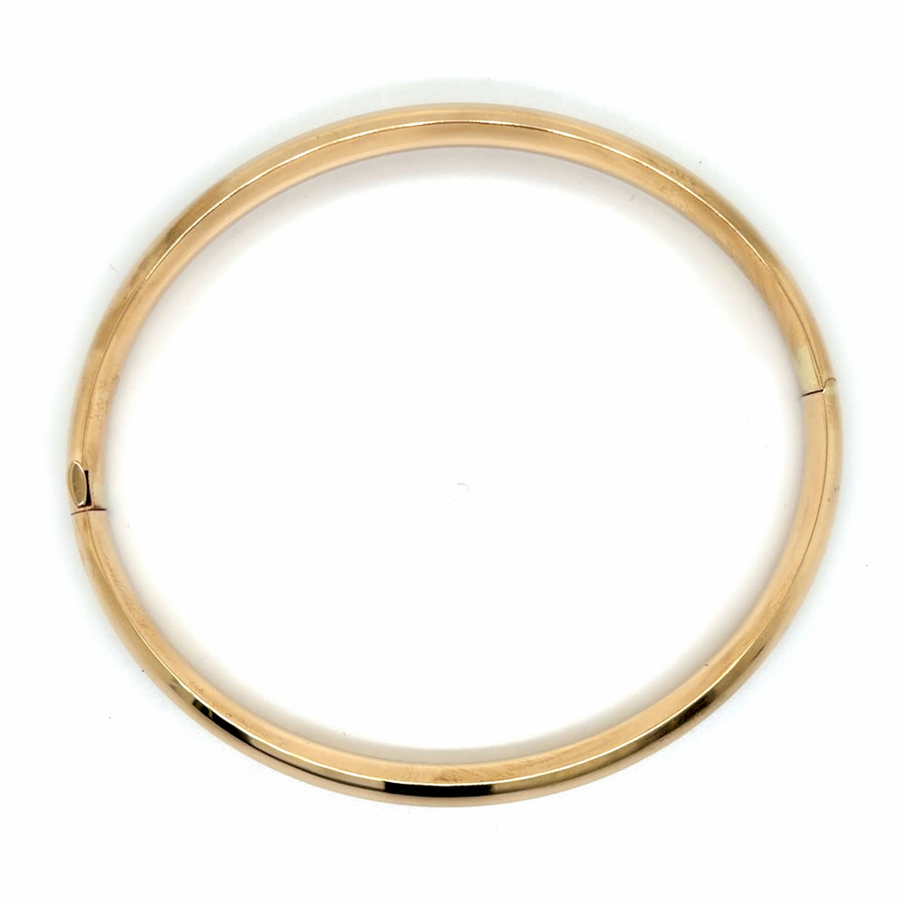 Estate 8" Polished, Hinged Bangle