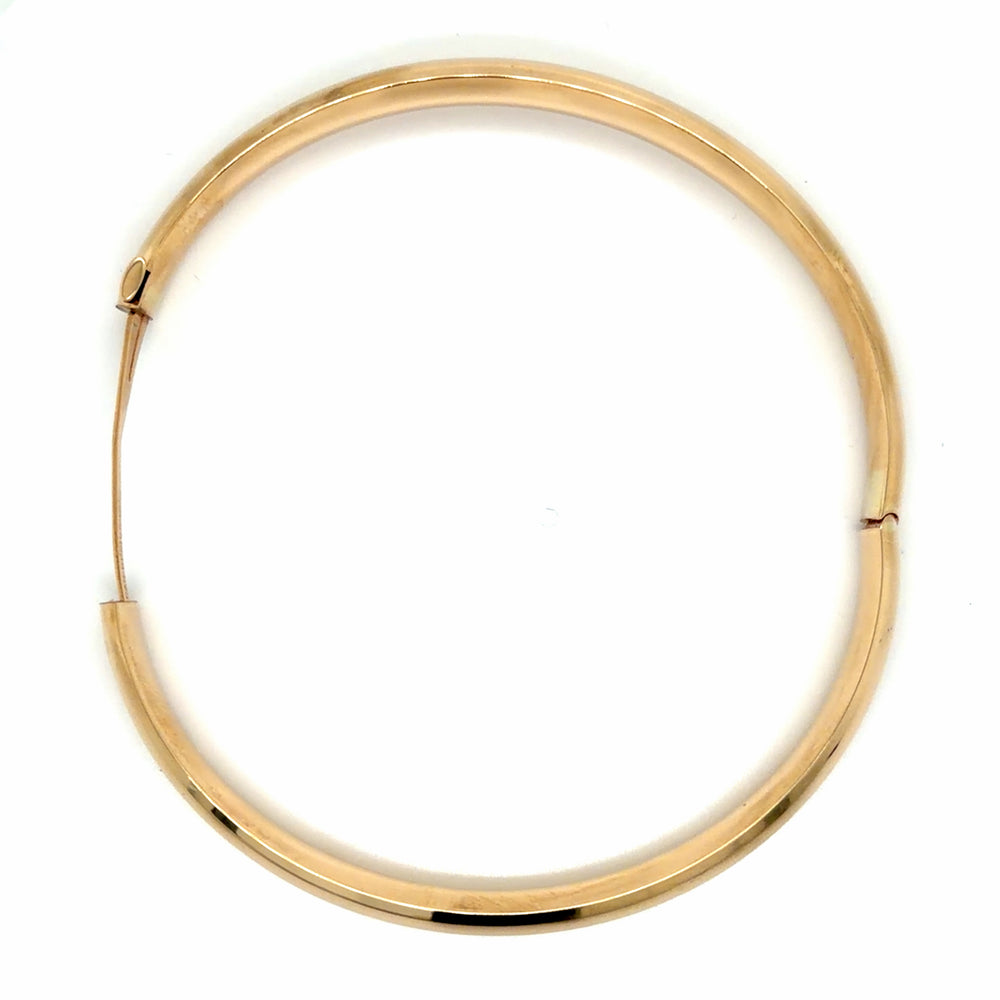 Estate 8" Polished, Hinged Bangle
