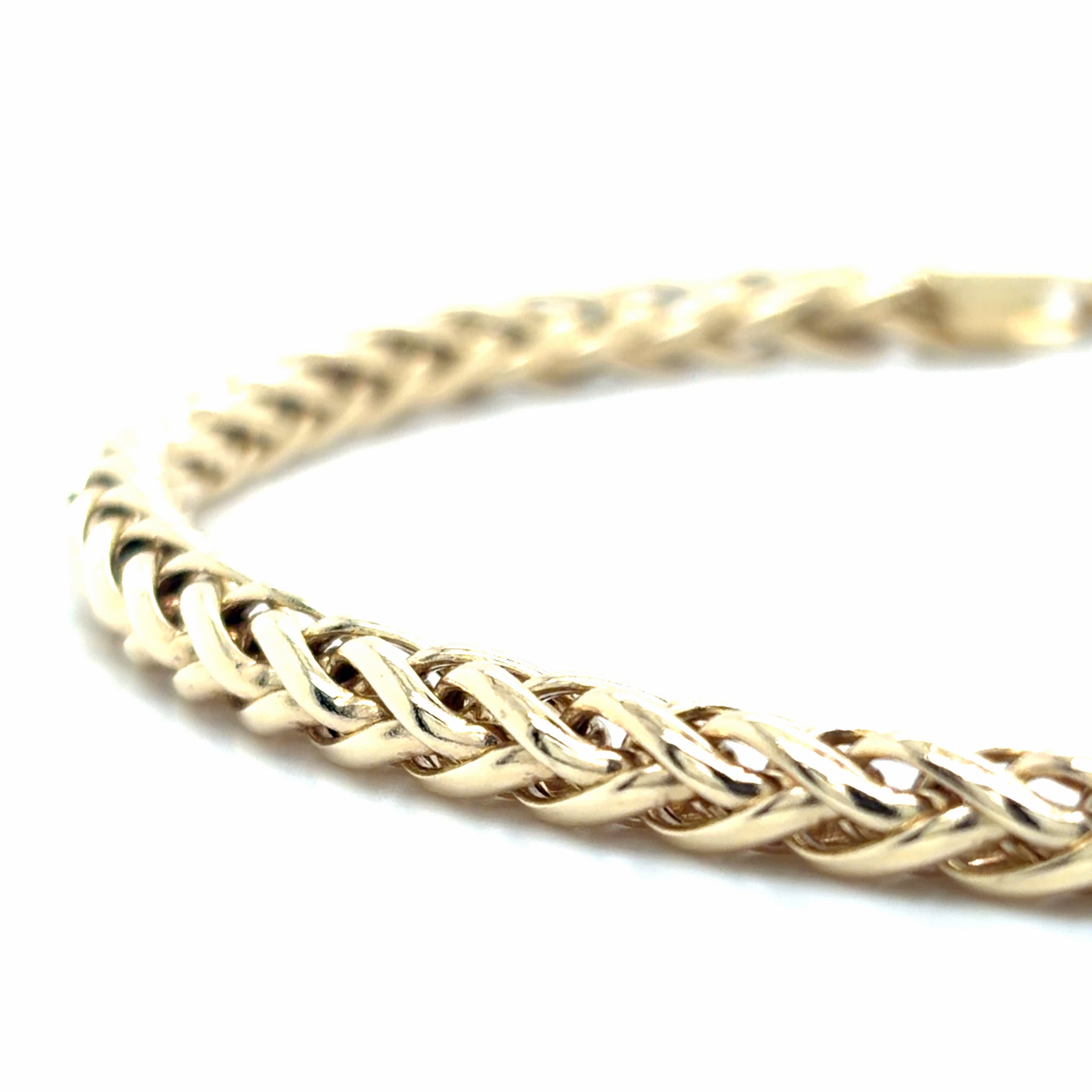 Estate 9" Parisian Wheat Bracelet