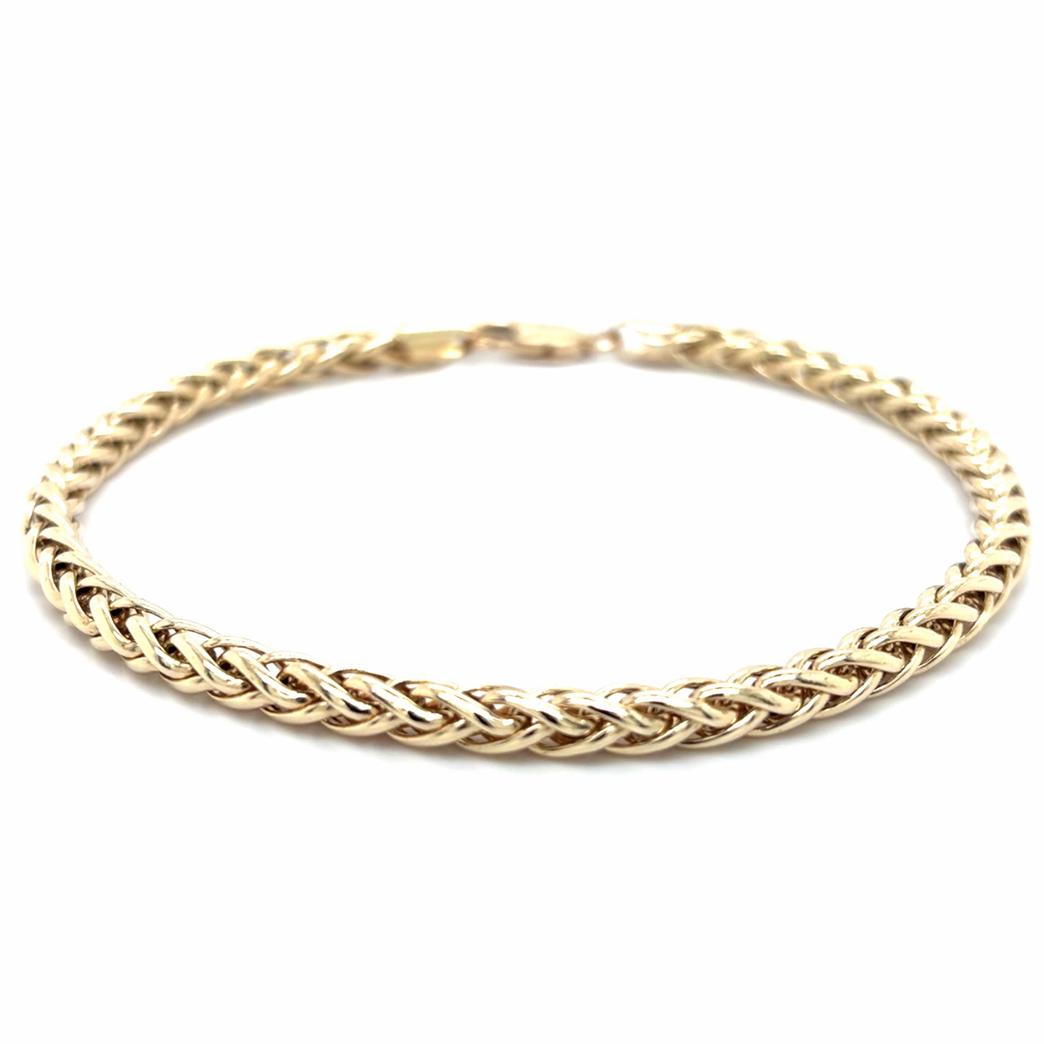 Estate 9" Parisian Wheat Bracelet