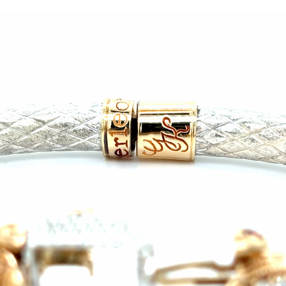 Estate Two-Tone Callisto Bangle Bracelet by Caerleon