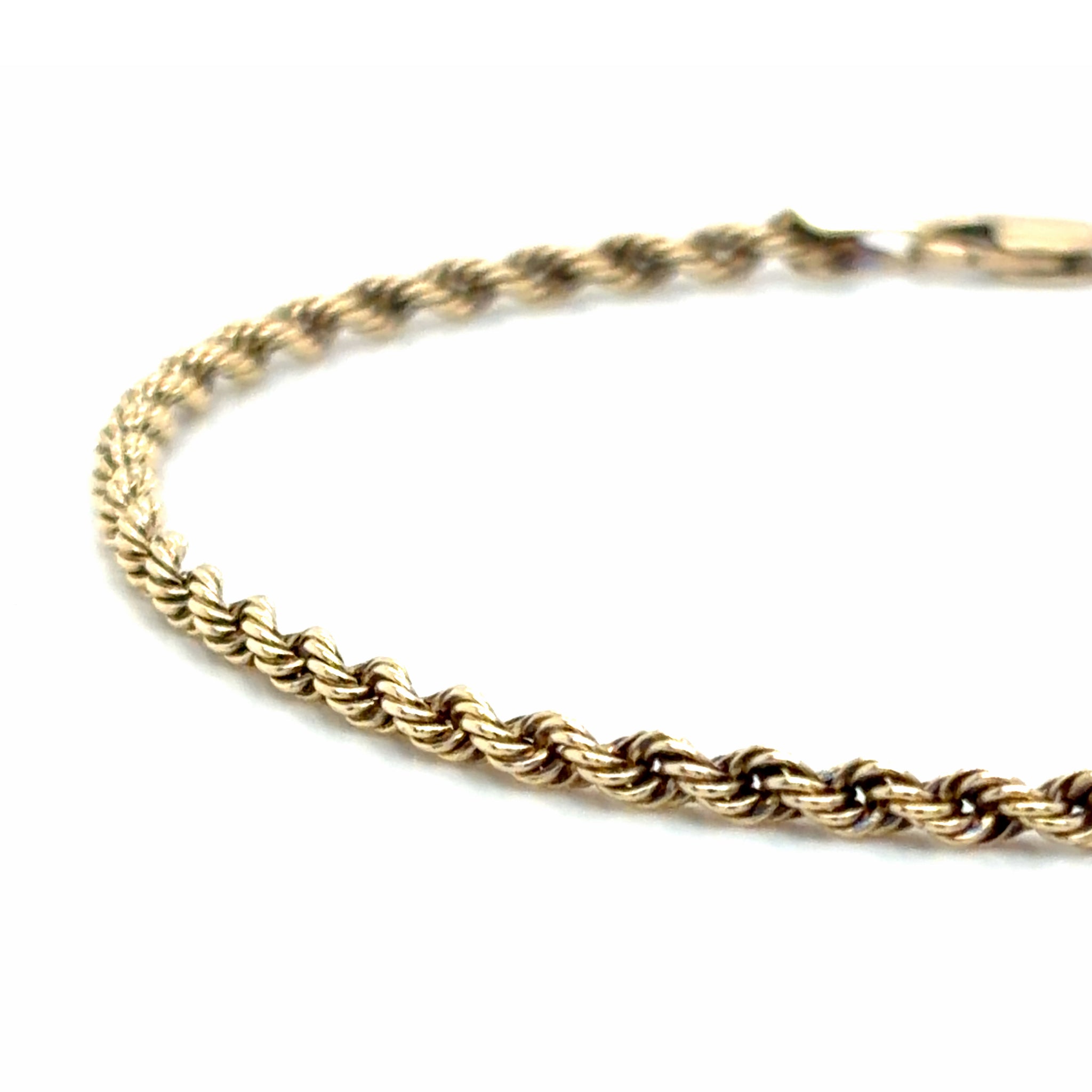 Estate 7.25" Rope Bracelet