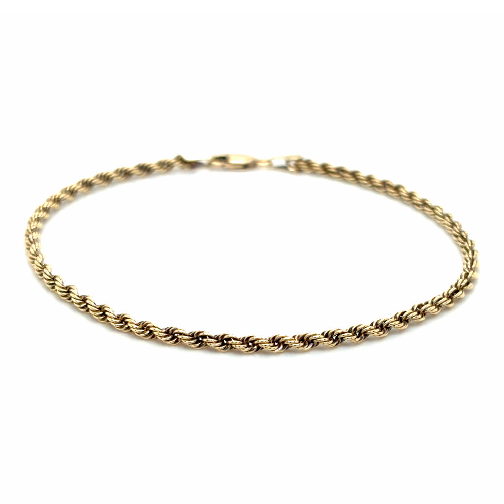 Estate 7.25" Rope Bracelet