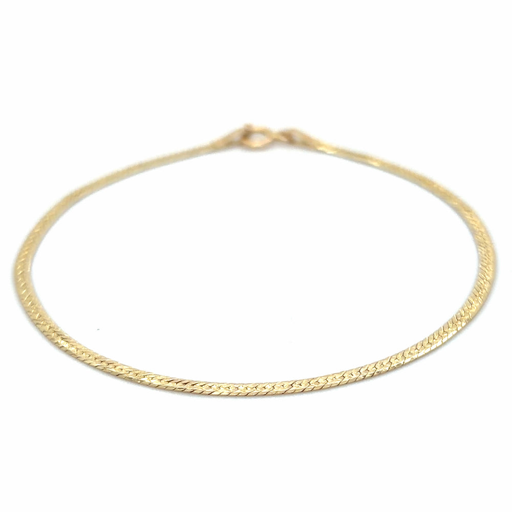 Estate 7" Herringbone Bracelet