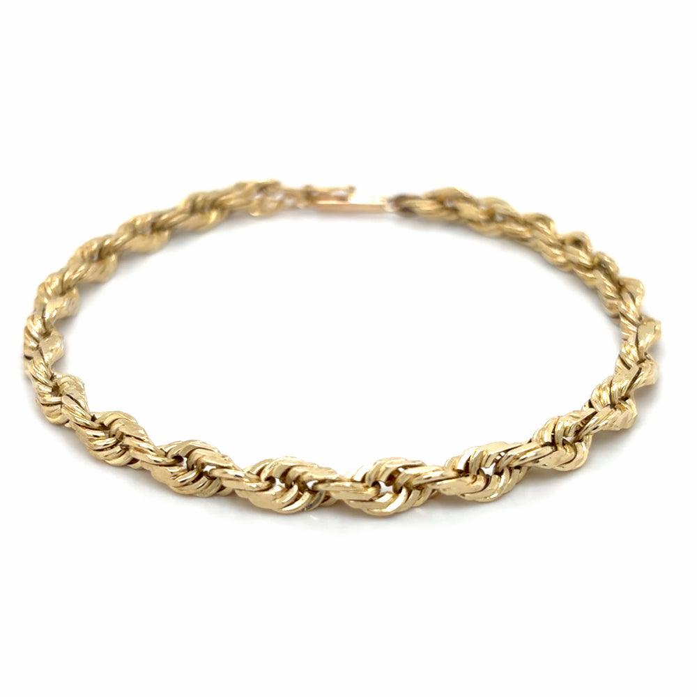 Estate 7.5" Solid Rope Bracelet