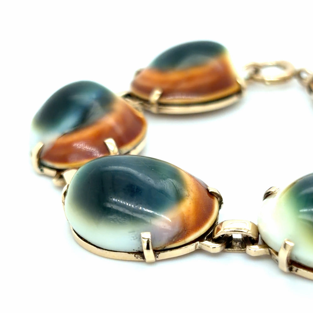 Estate Operculum Shell Bracelet