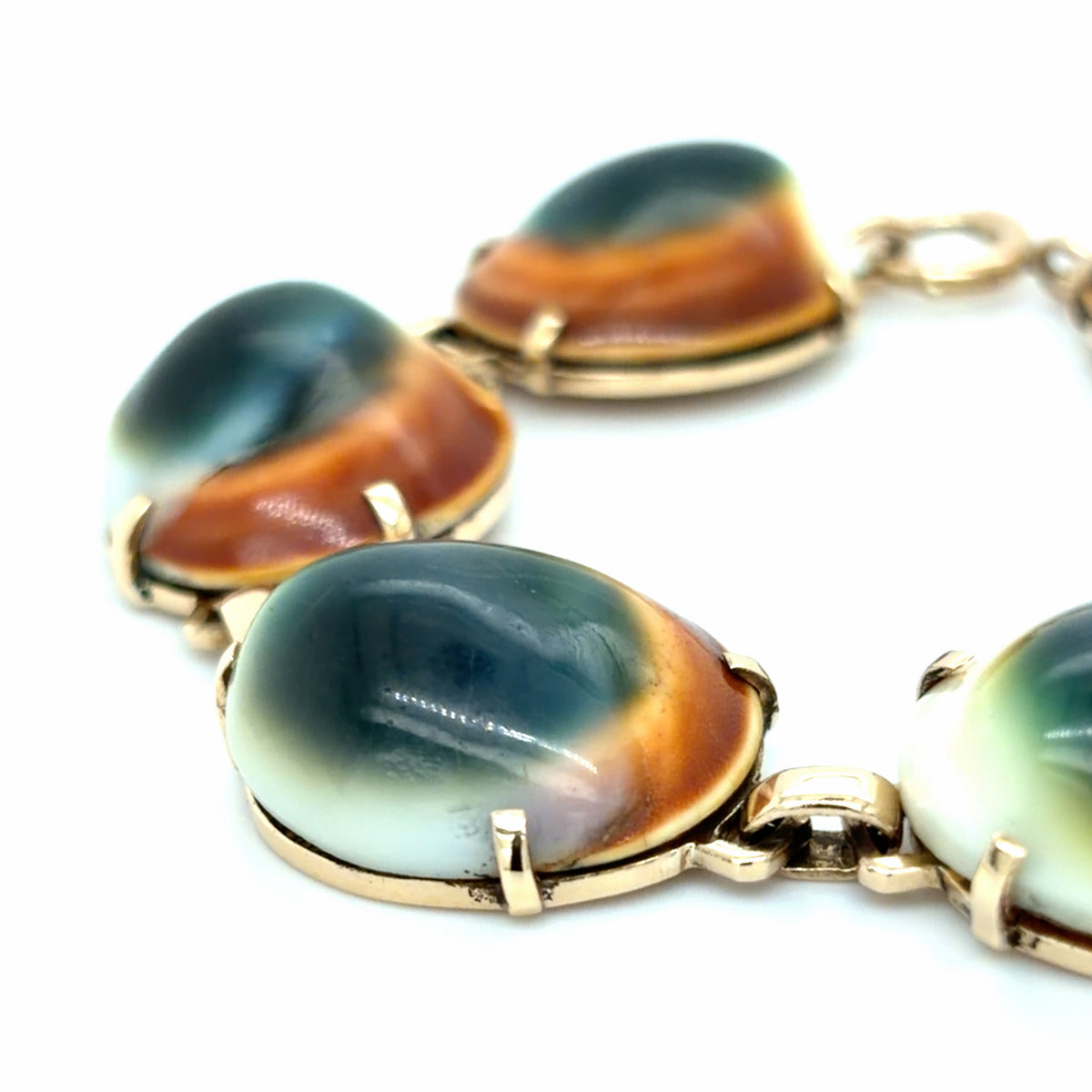 Estate Operculum Shell Bracelet