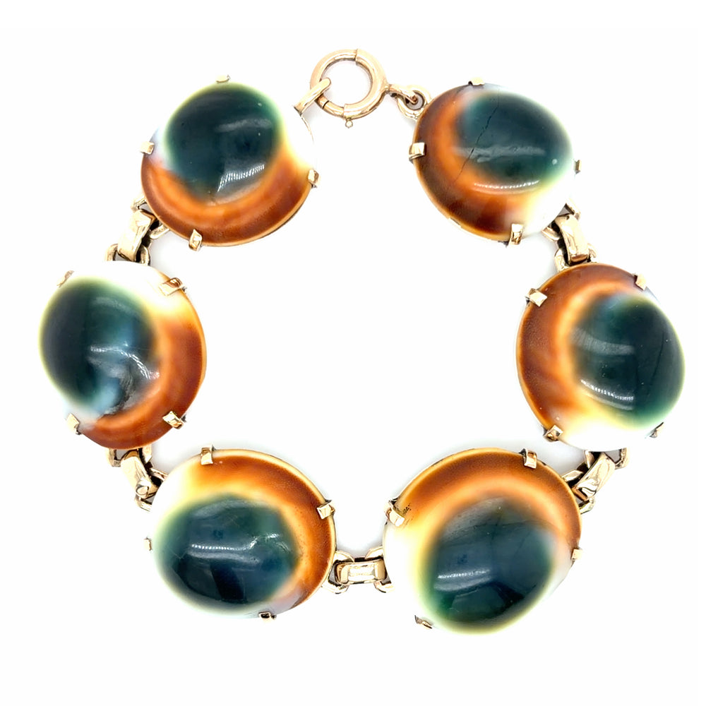 Estate Operculum Shell Bracelet