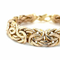 Estate 14mm Flat Byzantine Bracelet