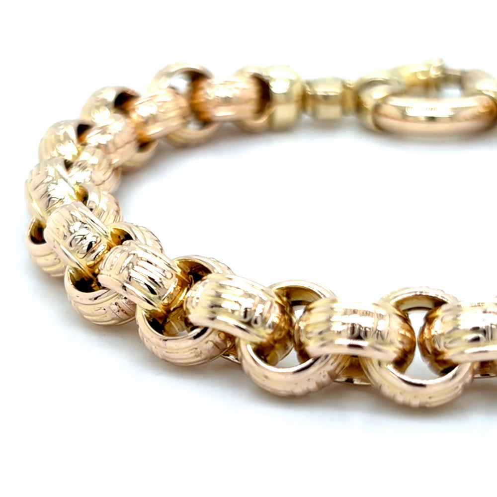 Esate 10mm Rolo Link Bracelet
