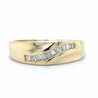 Estate Baguette Diamond Band
