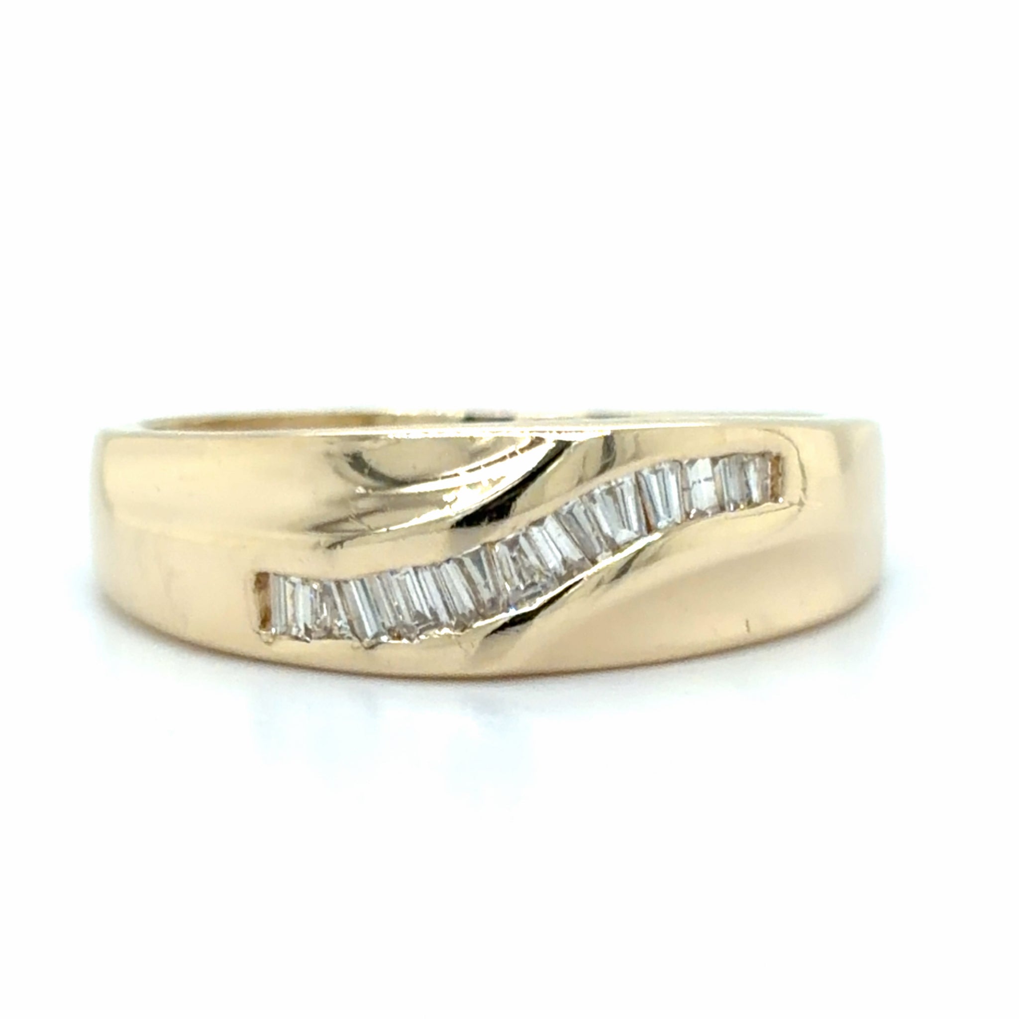 Estate Baguette Diamond Band