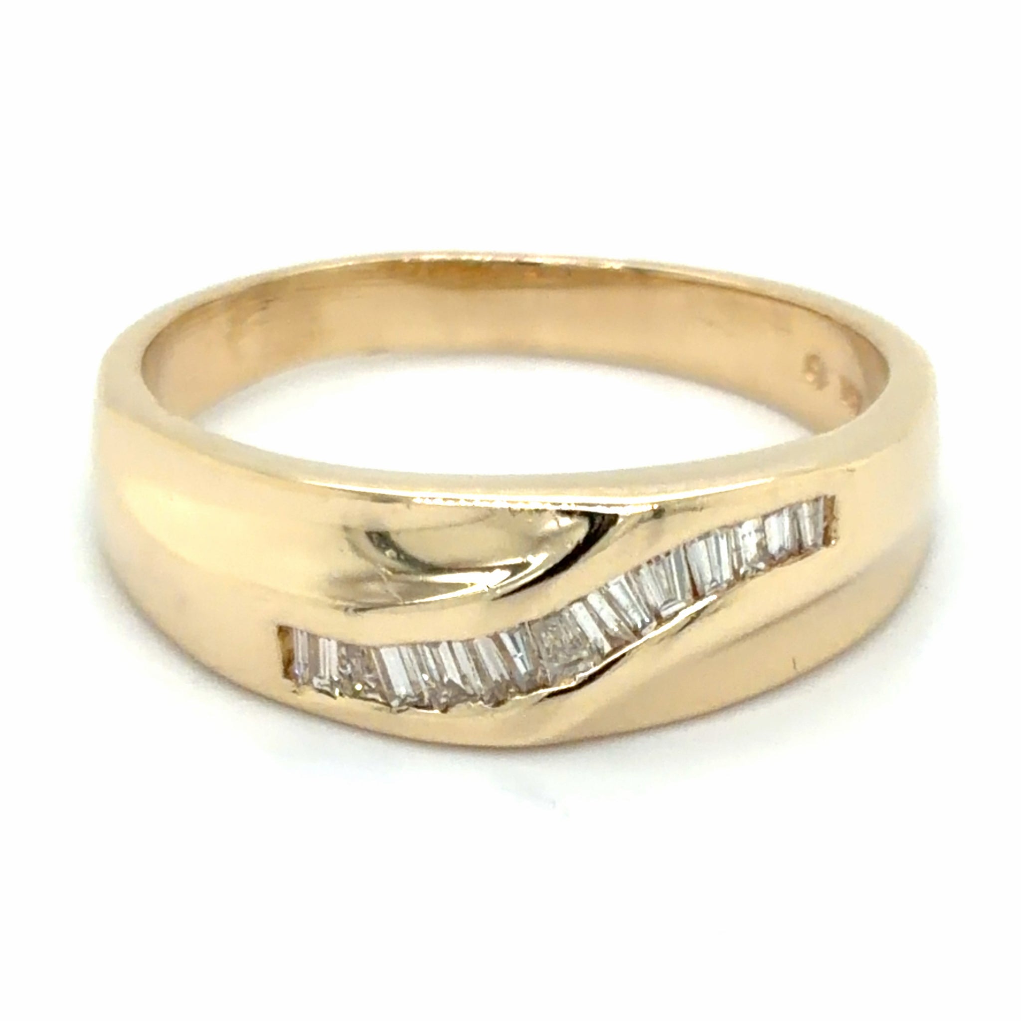 Estate Baguette Diamond Band