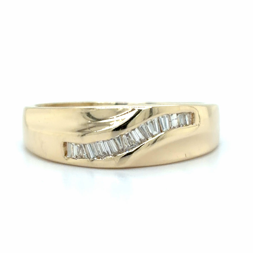 Estate Baguette Diamond Band