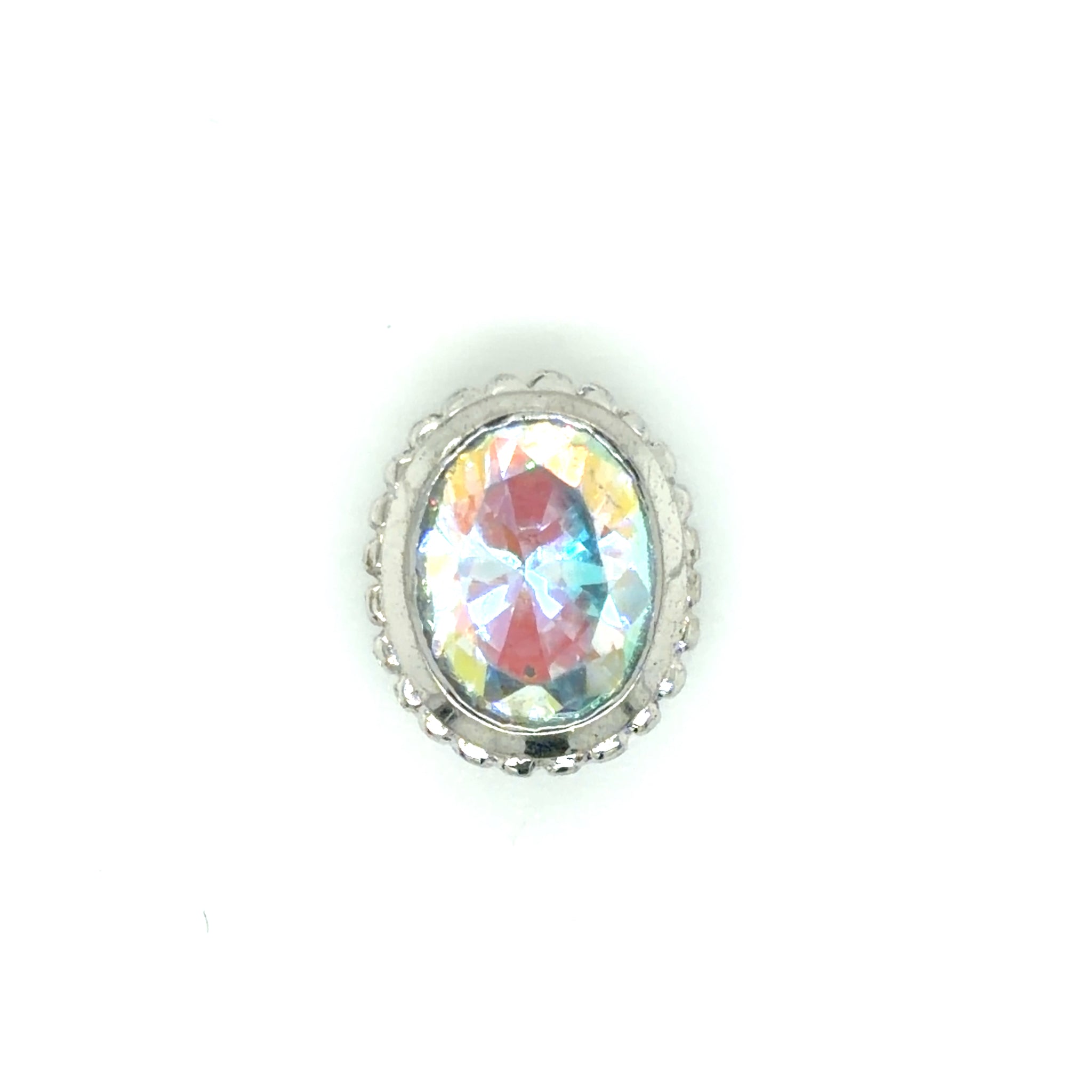 Estate Mercury Mist CZ Bezel