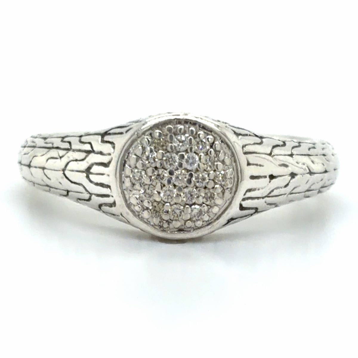 Estate size 9 John Hardy Signet Ring