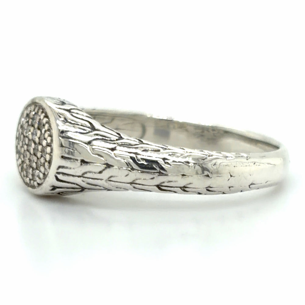 Estate size 9 John Hardy Signet Ring