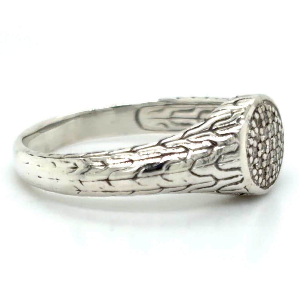 Estate size 9 John Hardy Signet Ring