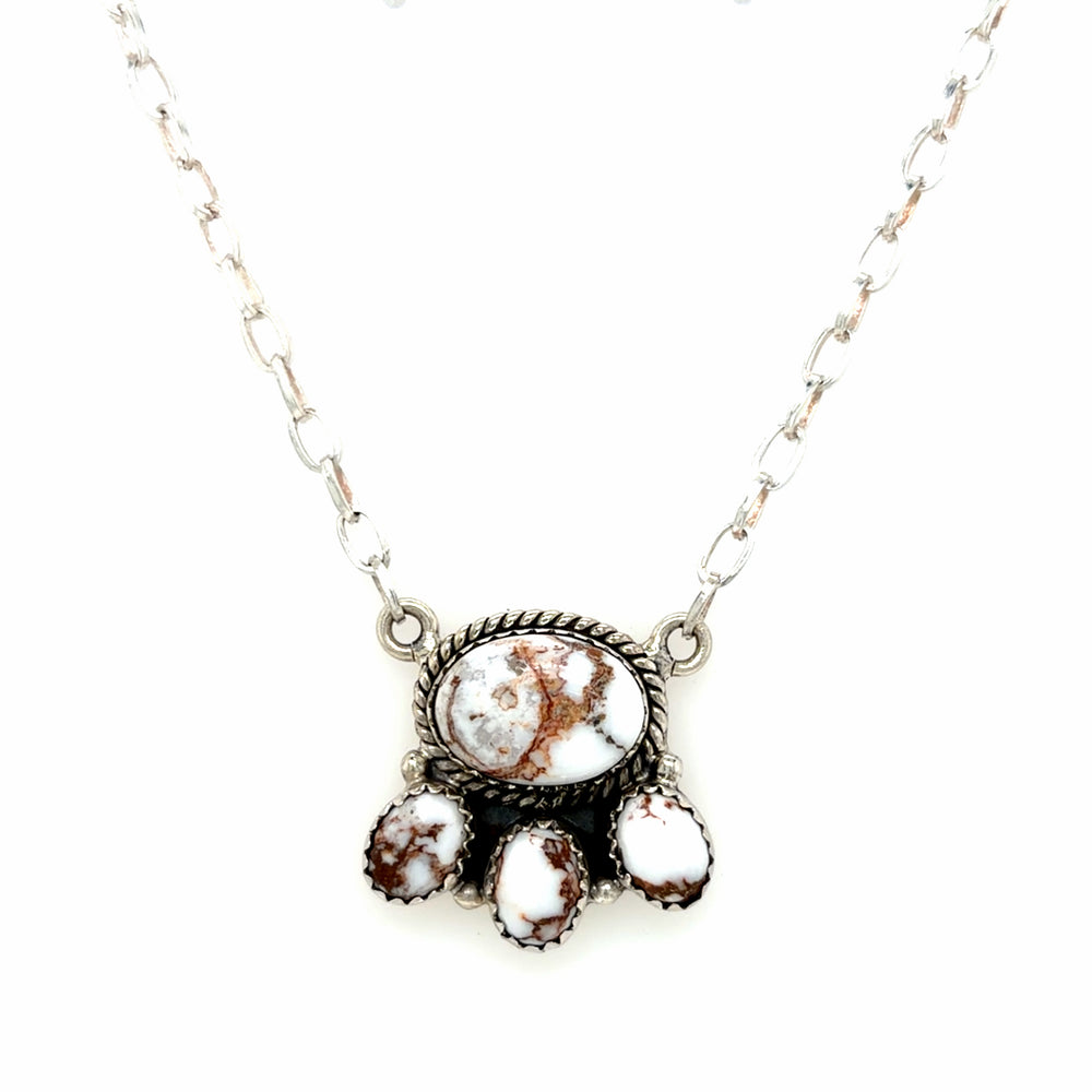 Estate Wild Horse Jasper Pendant by HaDa