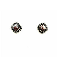 Estate Wild Horse Magnesite Matrix Earrings