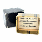 Estate Vintage Chas. H. Adams Paper Ring Box