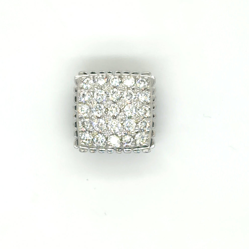 Estate Caerleon Diamond Pave' Bezel