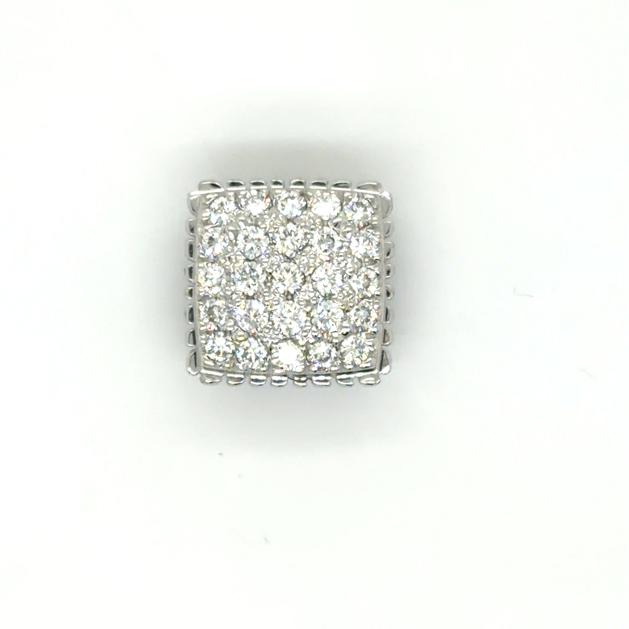 Estate Caerleon Diamond Pave' Bezel
