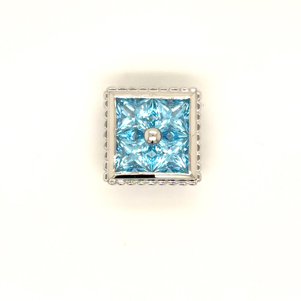 Estate Caerleon Blue Topaz Bezel