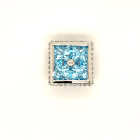 Estate Caerleon Blue Topaz Bezel