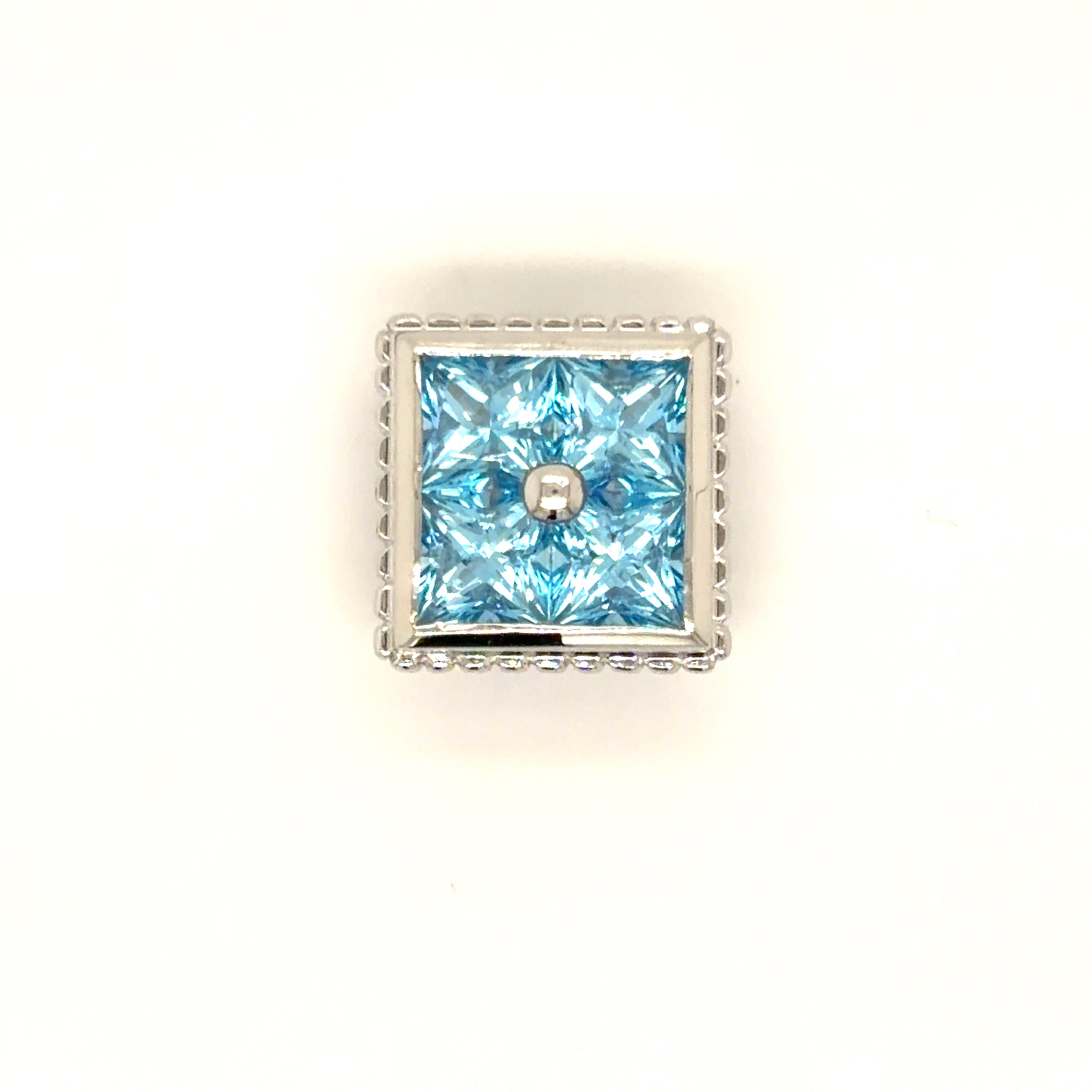Estate Caerleon Blue Topaz Bezel