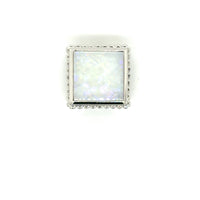 Estate Caerleon White Opal Bezel