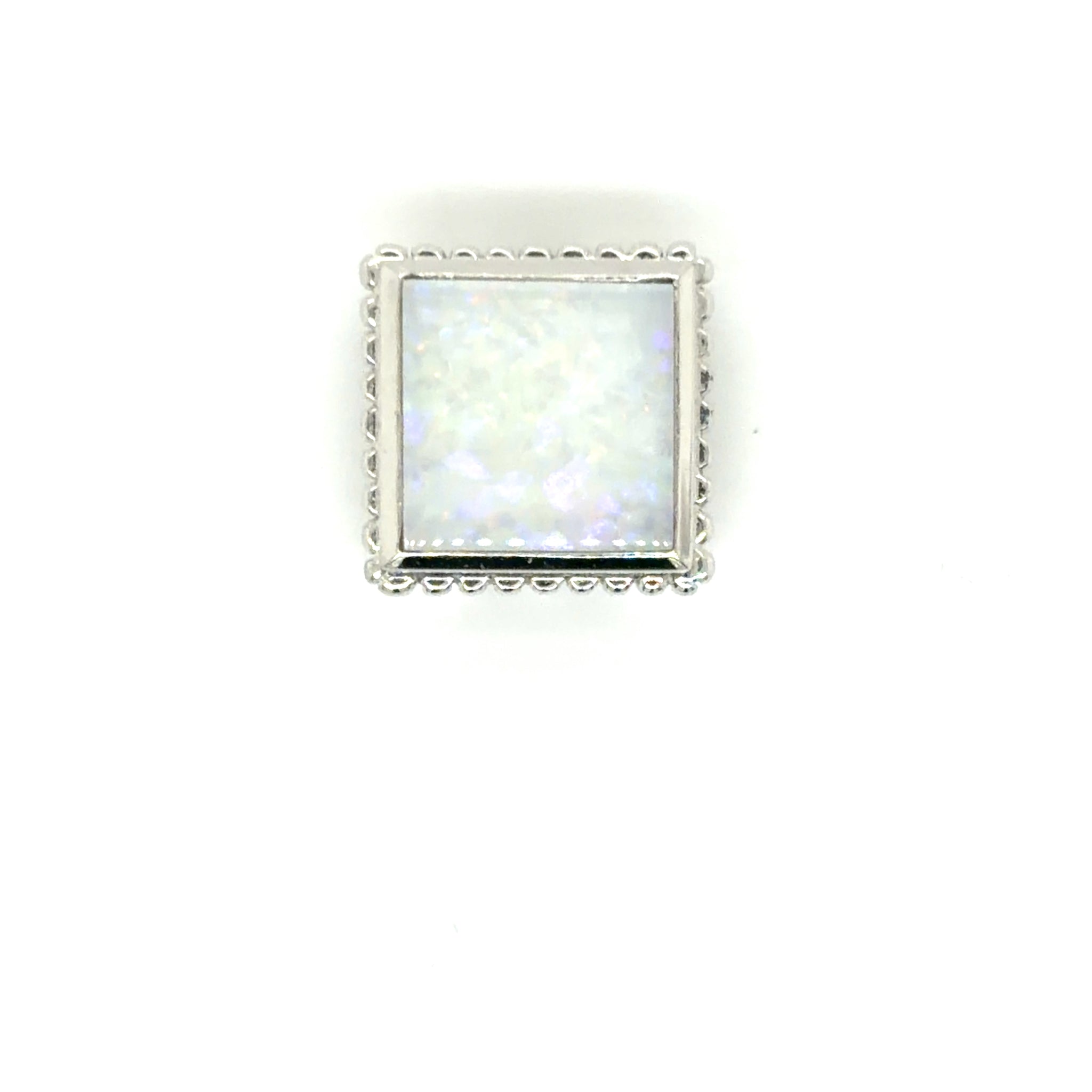 Estate Caerleon White Opal Bezel
