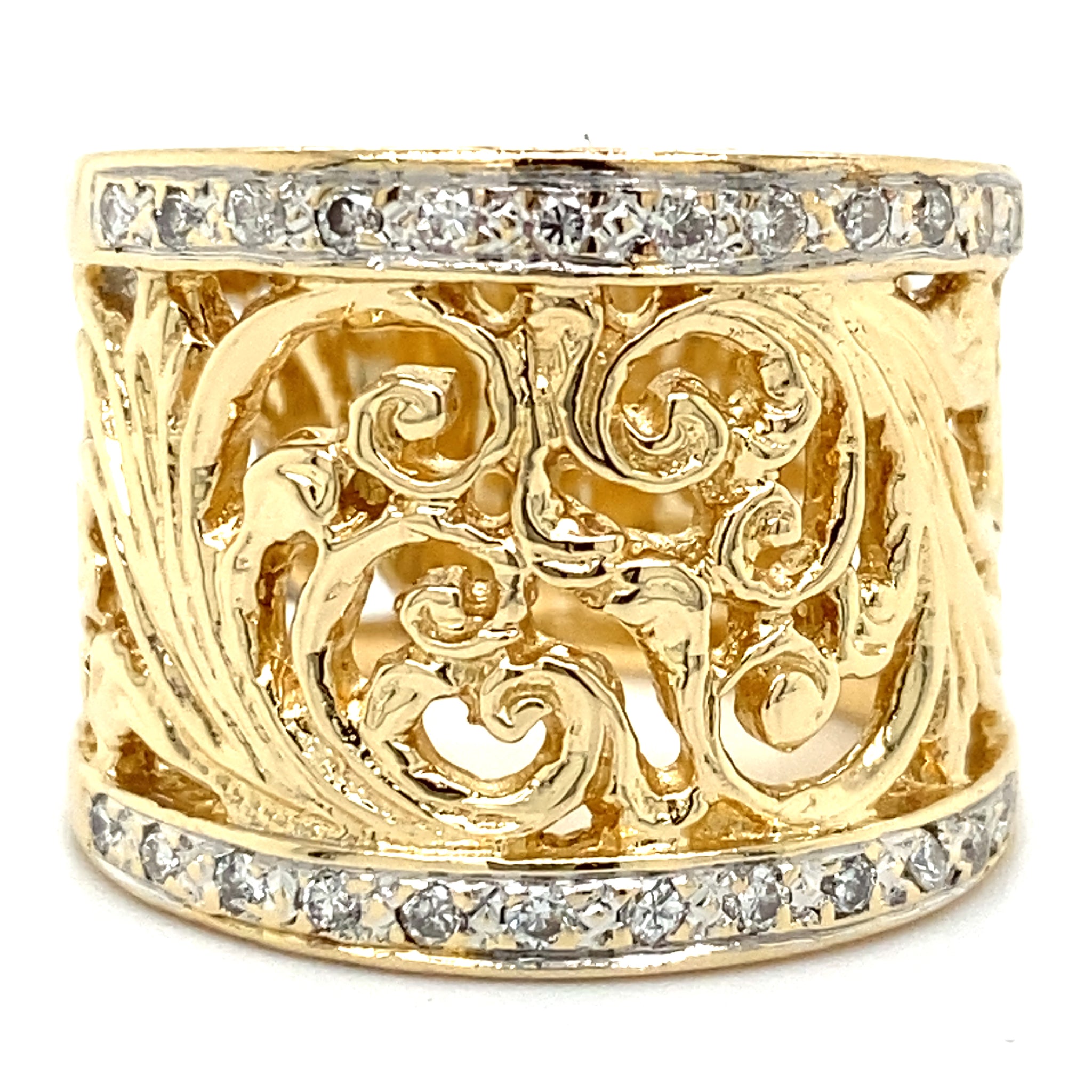 Estate Scroll Ring