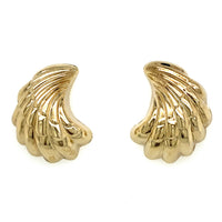 Estate Seashell Earrings