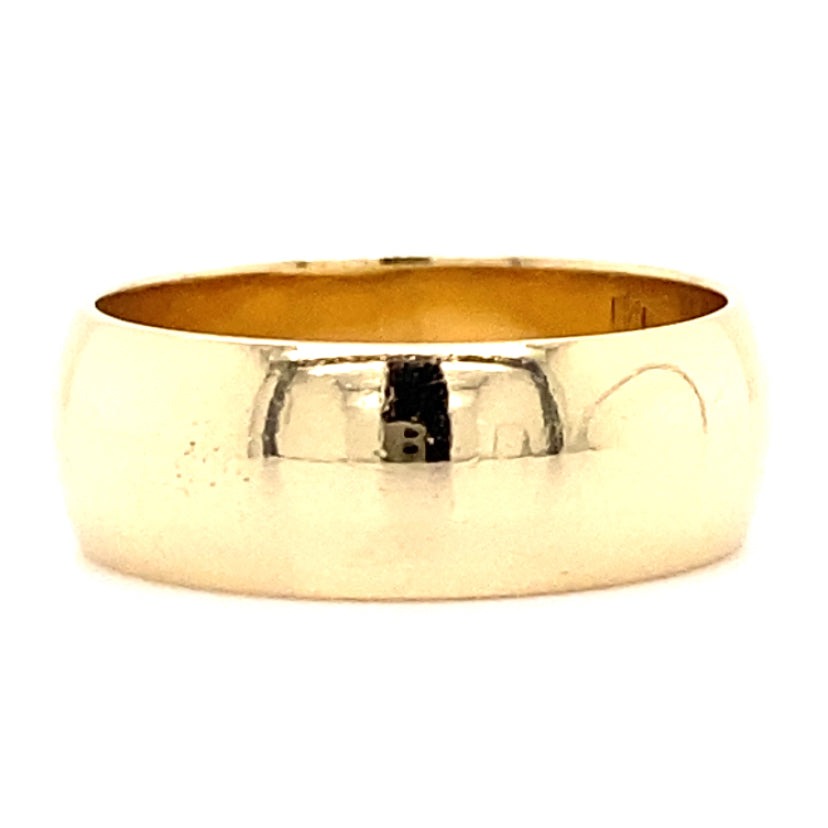 Estate size 7 Polished Wedding Band
