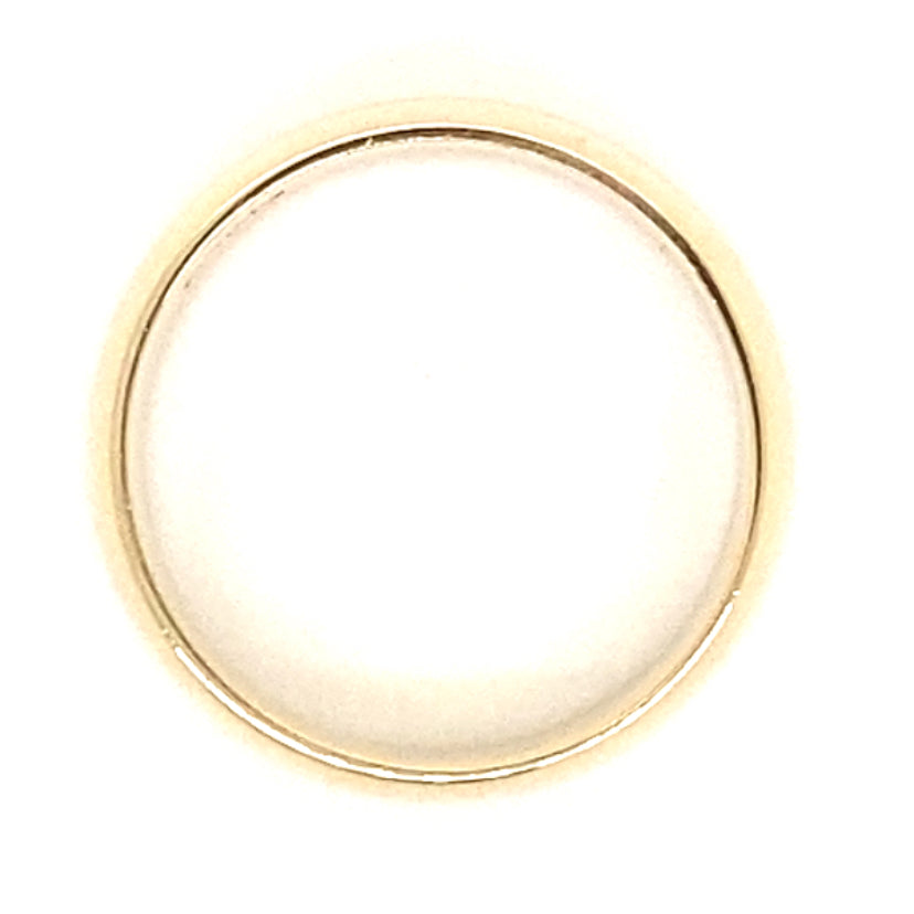 Estate size 7 Polished Wedding Band