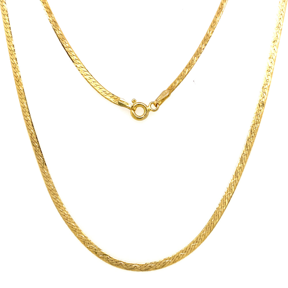 Estate 30" Herringbone Chain