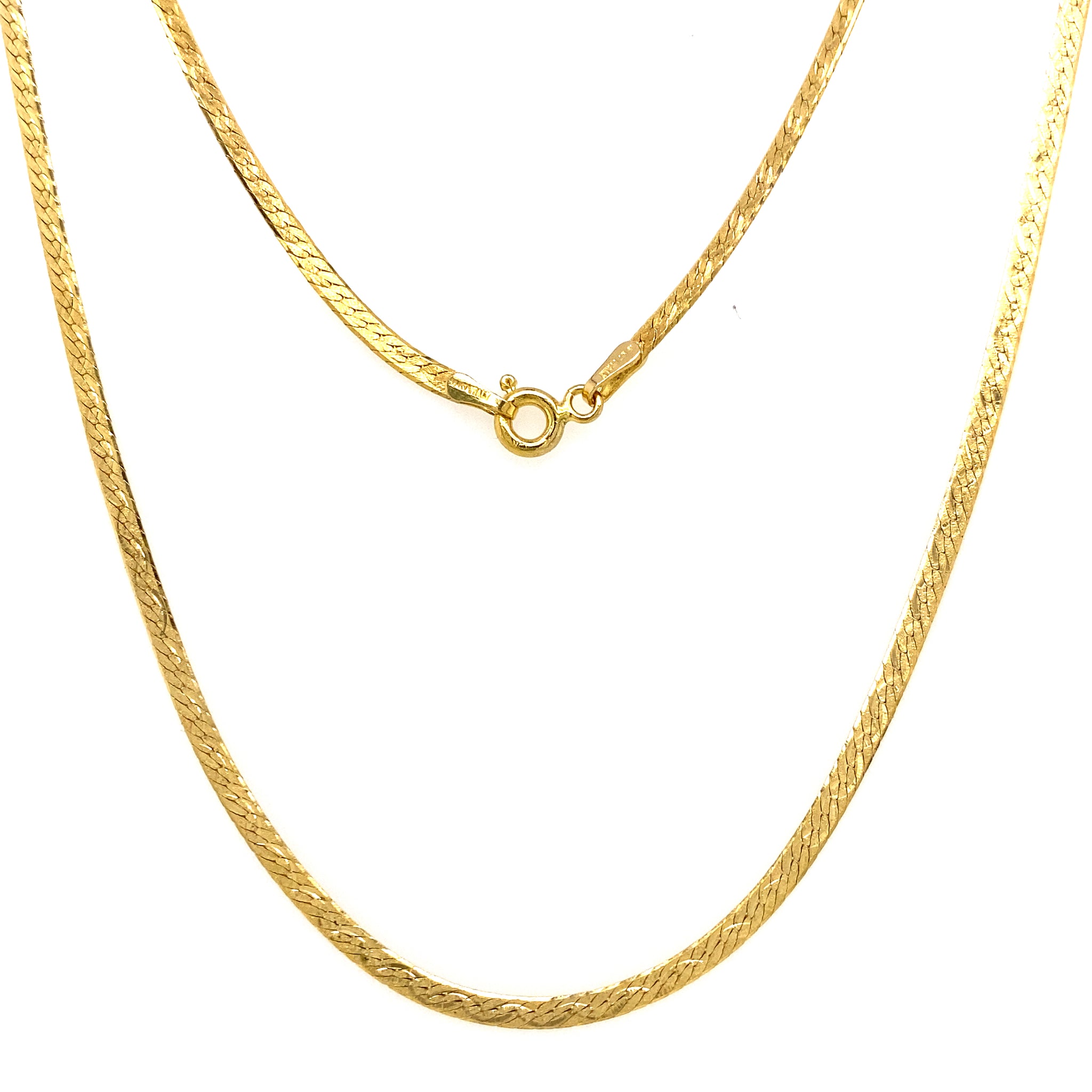 Estate 30" Herringbone Chain