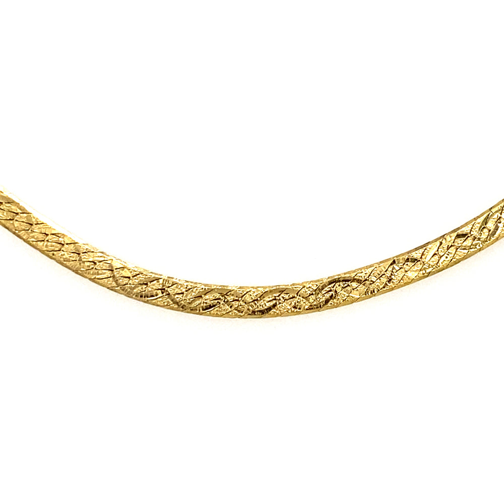 Estate 30" Herringbone Chain