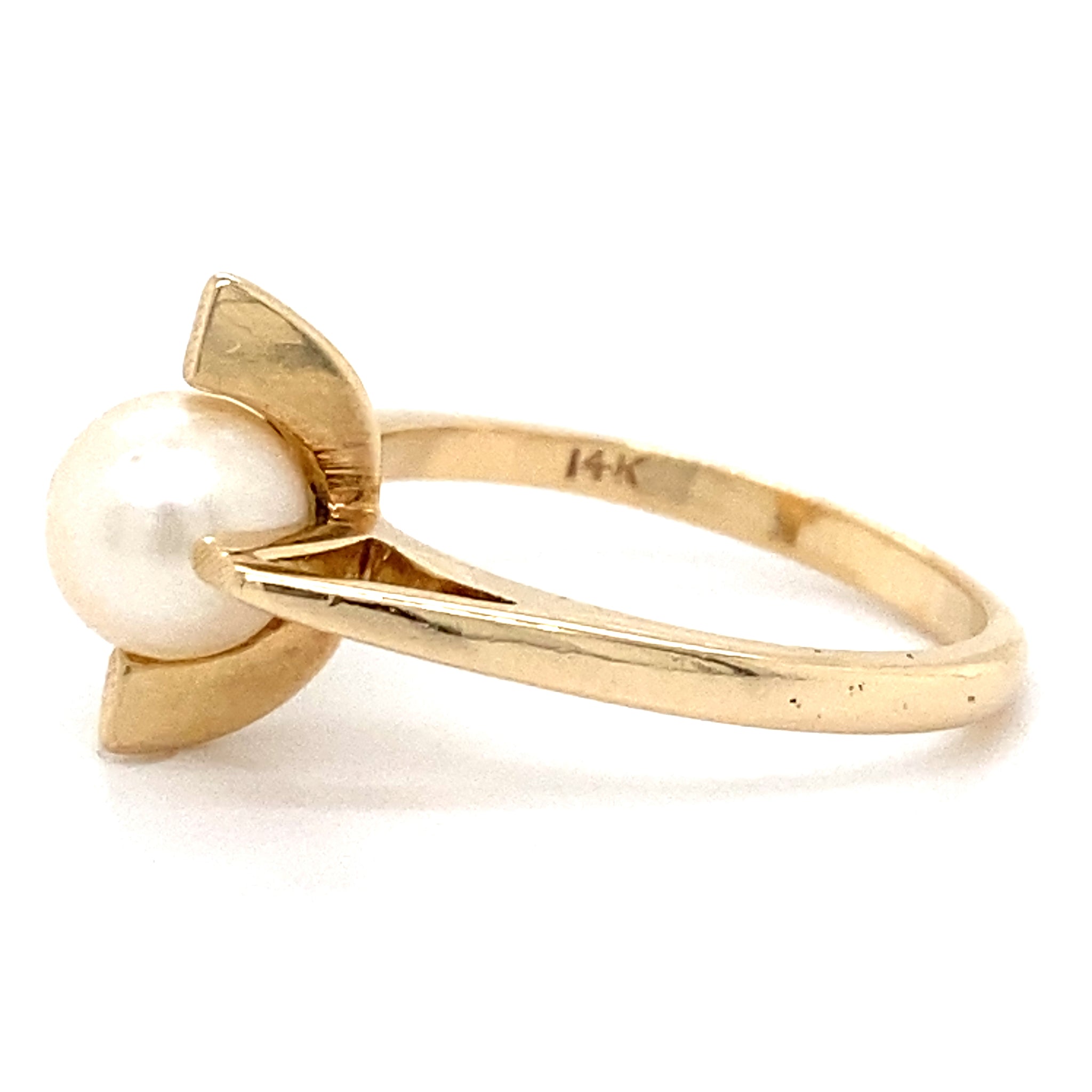 Estate Cultured Pearl Ring