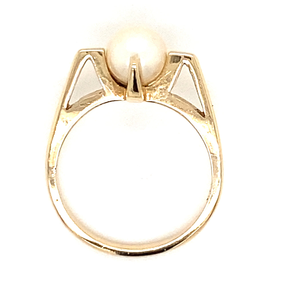 Estate Cultured Pearl Ring