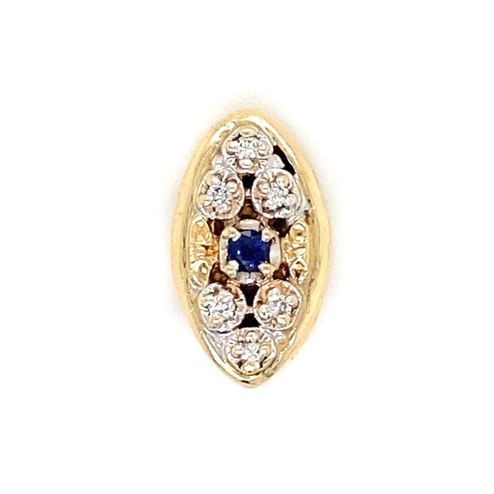 Estate Blue Sapphire Slide