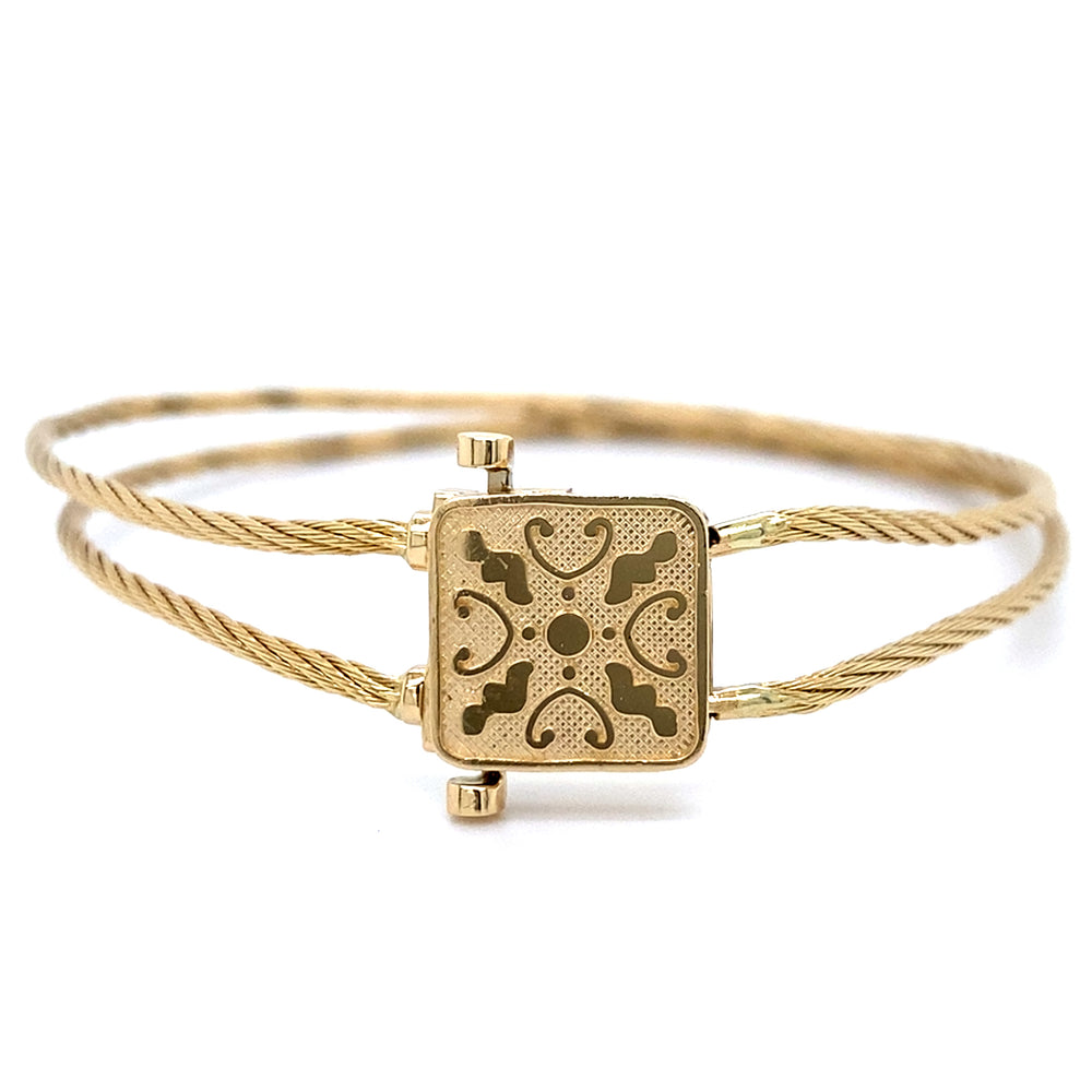 Estate 7" Cable Slide Bracelet