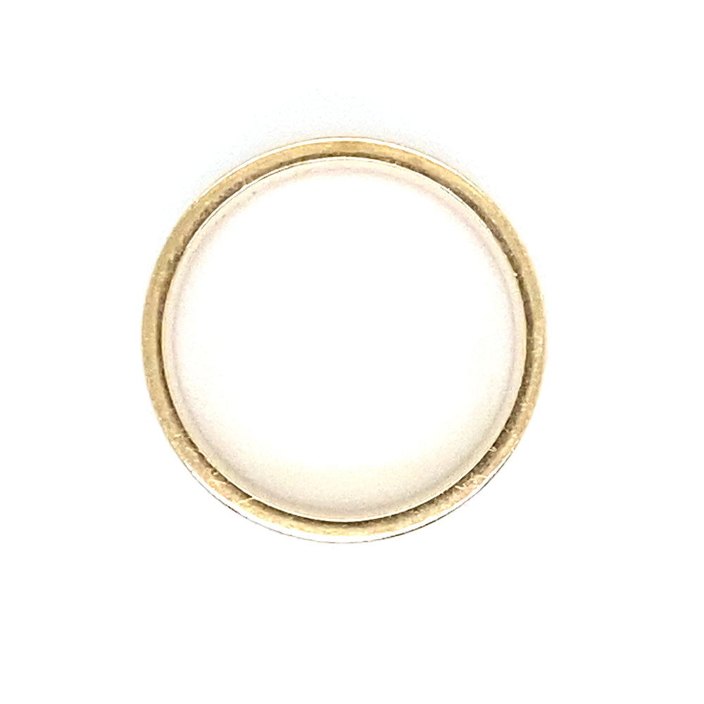 Estate size 7 Two-Tone Textured Band