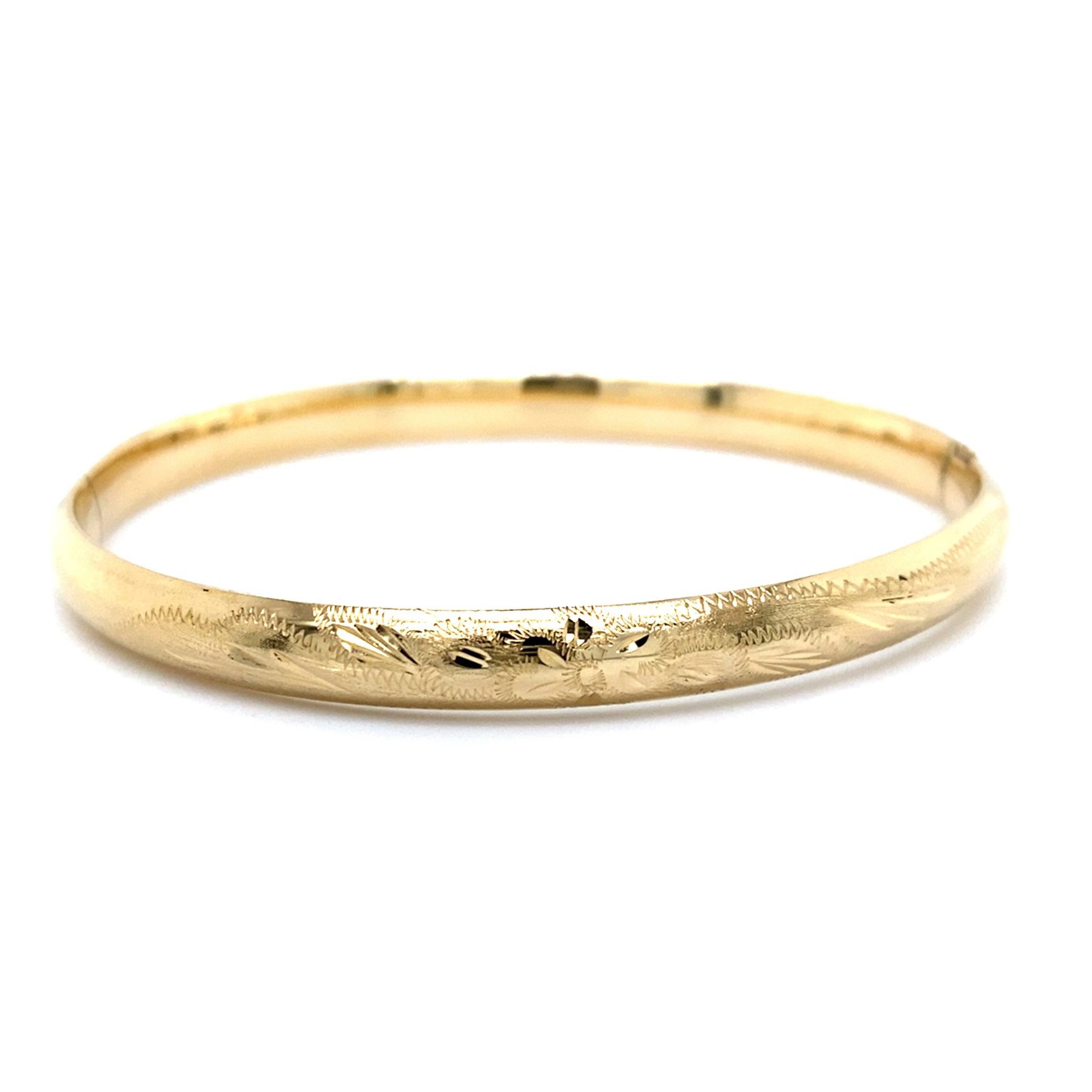 Estate 7.5" Oval, Hinged Bangle