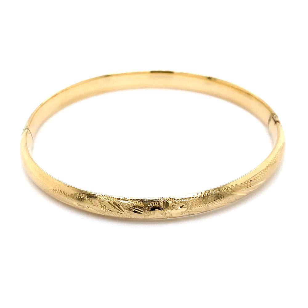 Estate 7.5" Oval, Hinged Bangle