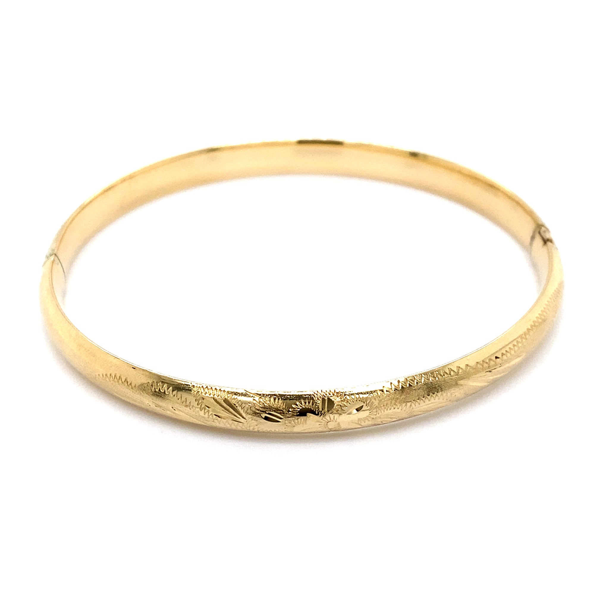 Estate 7.5" Oval, Hinged Bangle