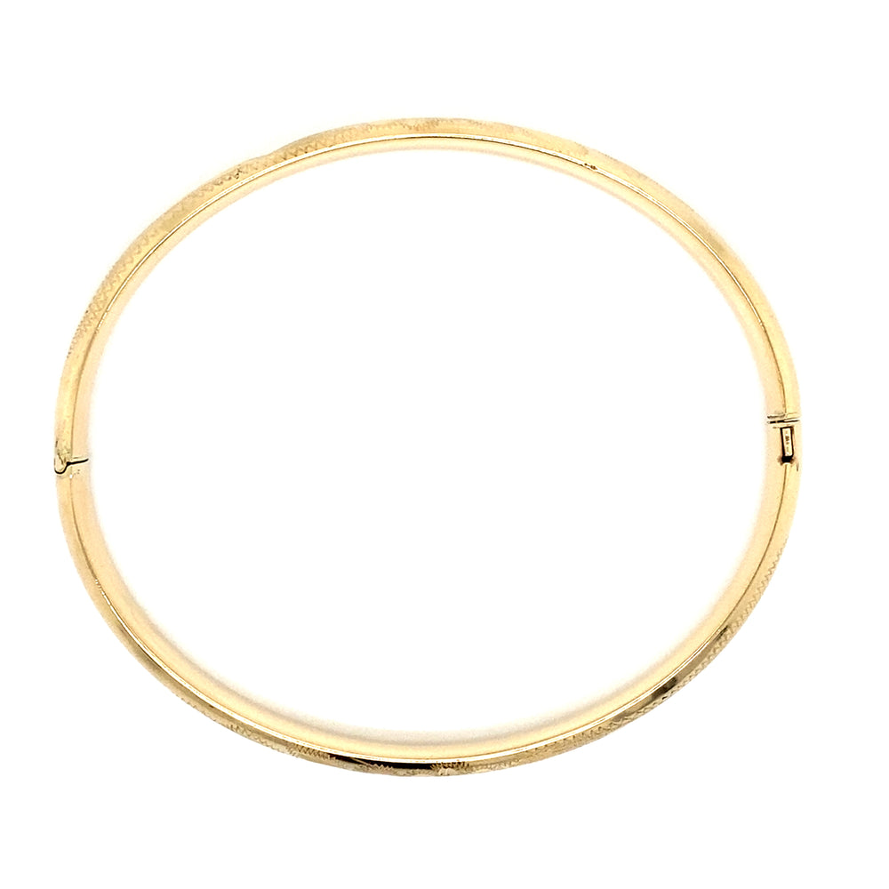 Estate 7.5" Oval, Hinged Bangle